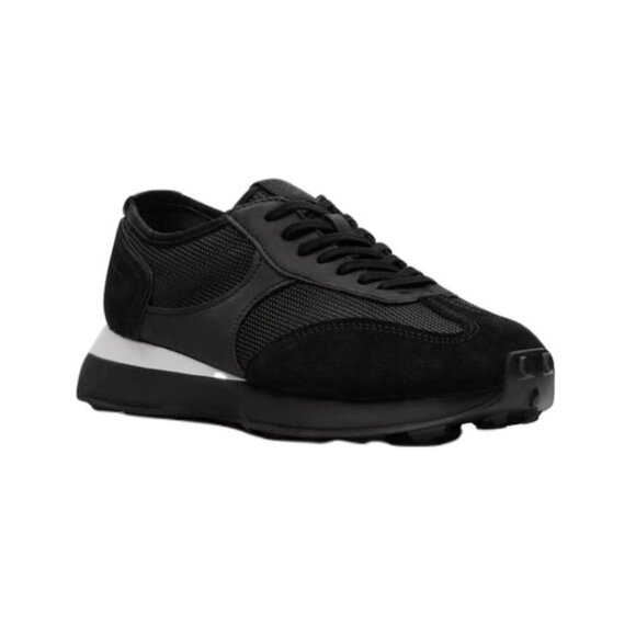 ZARA RETRO RUNNING TRAINERS BLACK | 2329/820 - Picture 1 of 6